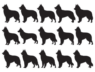 BELGIAN TERVUREN DOG SILHOUETTE