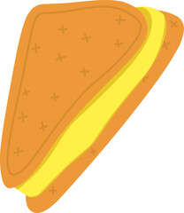 Gabin Fla, Indonesian Traditional Snacks Vector – Flat Food Illustration