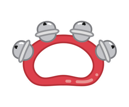 楽器の鈴のイラスト