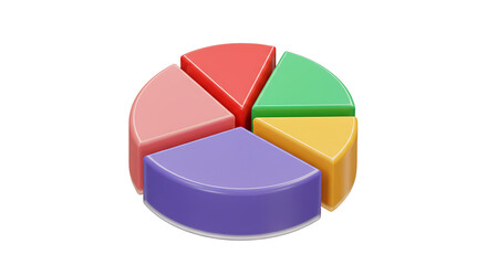 Colorful Pie Chart Illustration