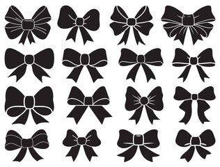 CHRISTMAS BOW SILHOUETTE