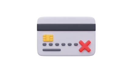 Declined Card Illustration