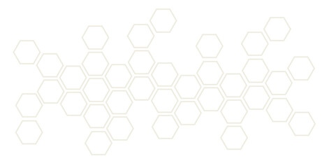 Geometric graphic background gold and white background. Big data complex with compounds.
