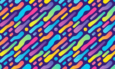 Bright Color Gradients: Abstract Rounded Forms Design