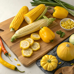yellow vegetables