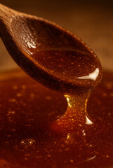 Sticky Honey Pooling from Rustic Spoon