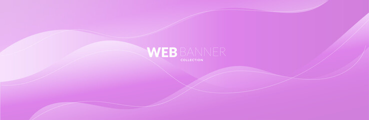 Obraz premium Abstract pink background with wave