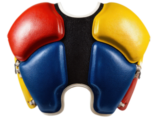 Colorful Protective Shoulder Pads Sport Equipment Design