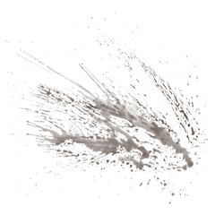 Dirty Mud Splatter –  PNG on Transparent Background
