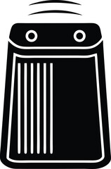 air purifier vector icon.Air pollution line icon, vector graphics, editable stroke icon, eps .