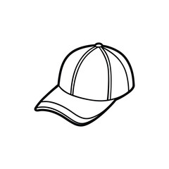baseball cap vector illustration