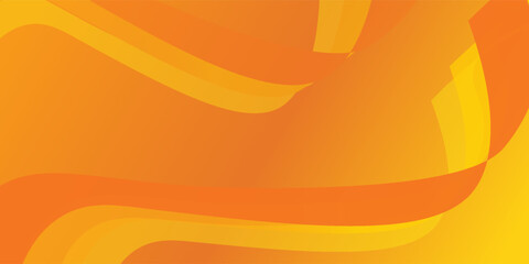 Yellow Abstract background vector design. Orange gradation geometric background, suit for banner, flyer, web, presentation template, etc