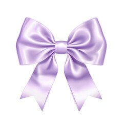 Naklejka premium pink bow isolated on white