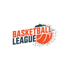 Basketball League Logo Design