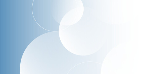 Abstract blue modern background with circle elements. Simple lines blue background with dynamic circle lines art modern nice design. Suit for business, corporate, institution, party, festive, seminar.