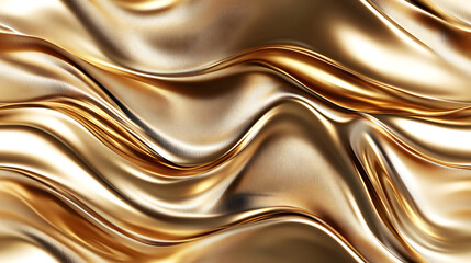 Obraz premium Horizontal gold gradient banner, metallic foil effect,