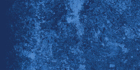 Centralized symbol within a field of deep blue abstract grunge and painterly marks

