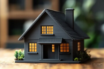 Expert appraises a property for sale in a modern housing market setting