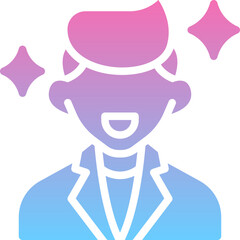 Man fashion model icon