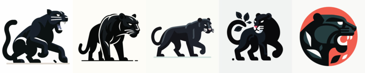 Vector of a black panther © FirdianKrisna