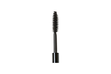 Isolated Mascara Wand with Dense Bristles on Solid Background for Beauty Concept transparent background Generative AI