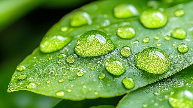 Leaf with Water Drop