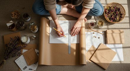 Designing Packaging for Homemade Organic Products..