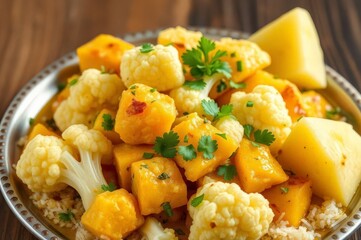 Aloo Gobi Indian Dish