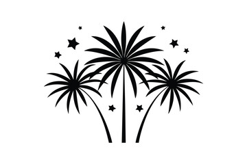 Firework Cartoon Vector Illustration Firework Cartoon Vector Illustration