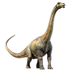 Obraz premium Realistic 3D Sauropod Dinosaur Model