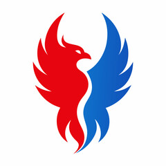 vector illustration of an eagle