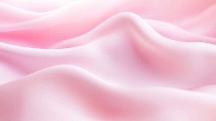 Obraz premium Soft Pink Draped Fabric Texture.