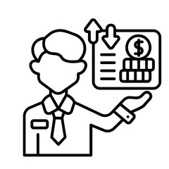 Share Trading Icon