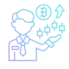 Crypto Trading Icon