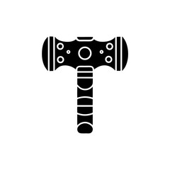 creative details Hammer icon vector illustration 