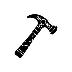 creative details Hammer icon vector illustration 