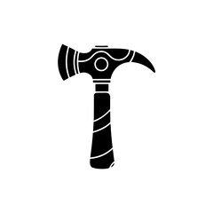 creative details Hammer icon vector illustration 