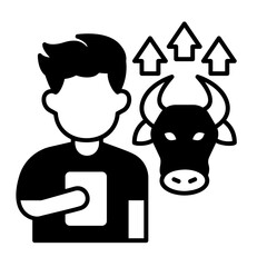 Bulls Trading Icon