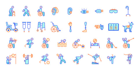 Disabilities Icons Kit