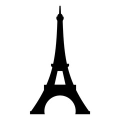 Eiffel tower icon. Vector image