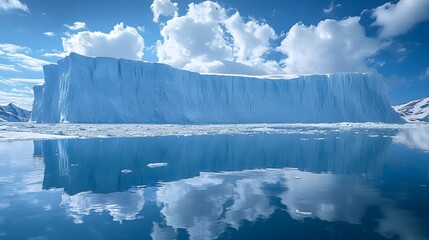 High-definition photography of glaciers