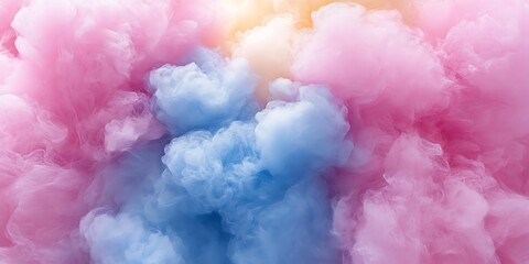 Fototapeta premium Abstract Cloud-like Smoke