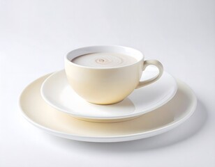 Cup of Coffee on Plates