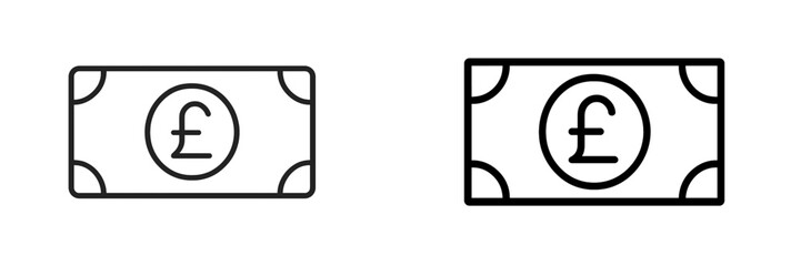 Different designs of currency notes showcasing symbols of value and money representation in financial contexts