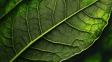 close up of green leaf