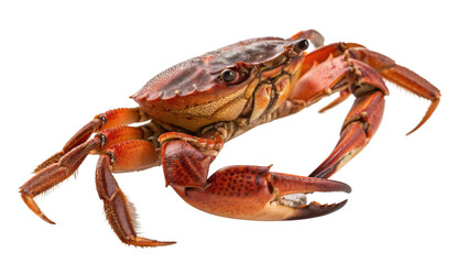 crab isolated on white