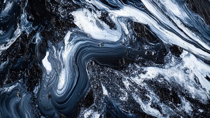 Fototapeta premium water flowing into the water