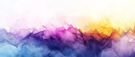 A dynamic and vibrant abstract artwork is created through the combination of flowing lines in shades of blue, purple, and orange, producing a unique visual experience