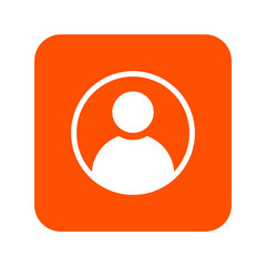 user icon, user symbol isolated on transparent background