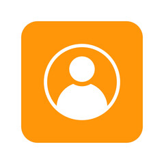 user icon, user symbol isolated on transparent background